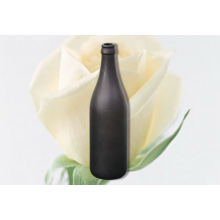 330ml 500ml Empty Matt Black Beer Bottle,Painted glass beer bottle.